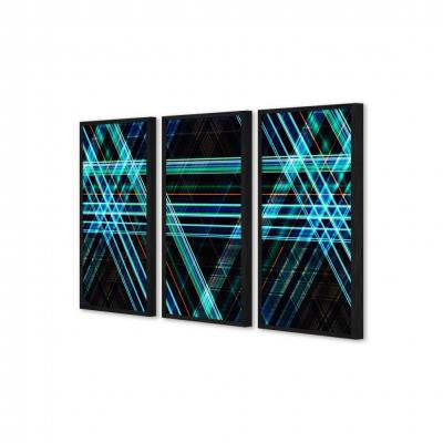 ABSTRACTO LINEAS (TRIPTICO)